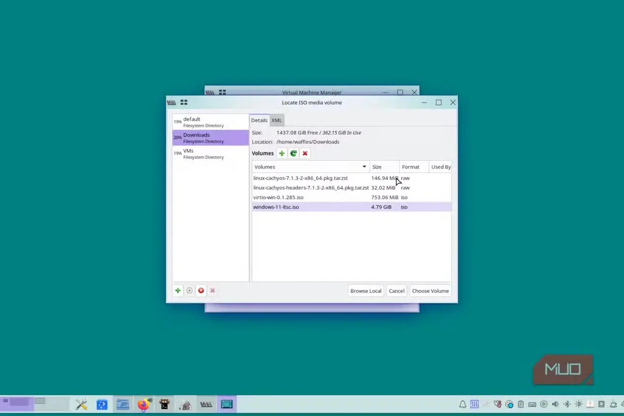 انتخاب فایل ISO ویندوز 11