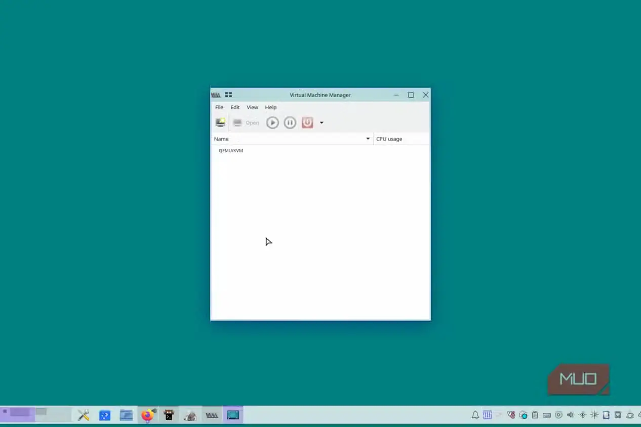 رابط مدیر virt برای QEMU