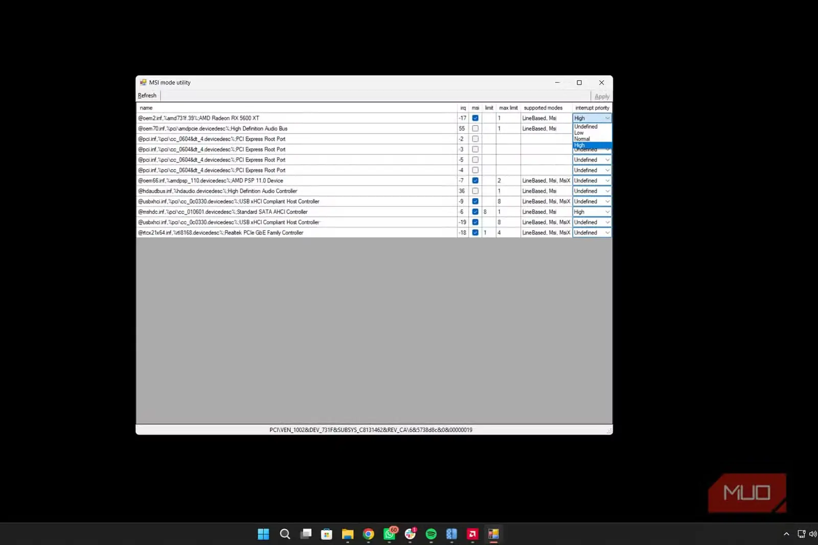 برنامه ابزاری MSI Utility نسخه ۳