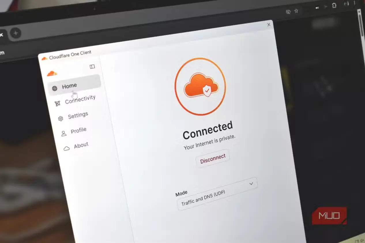 اتصال DNS سرویس کلادفلر وان