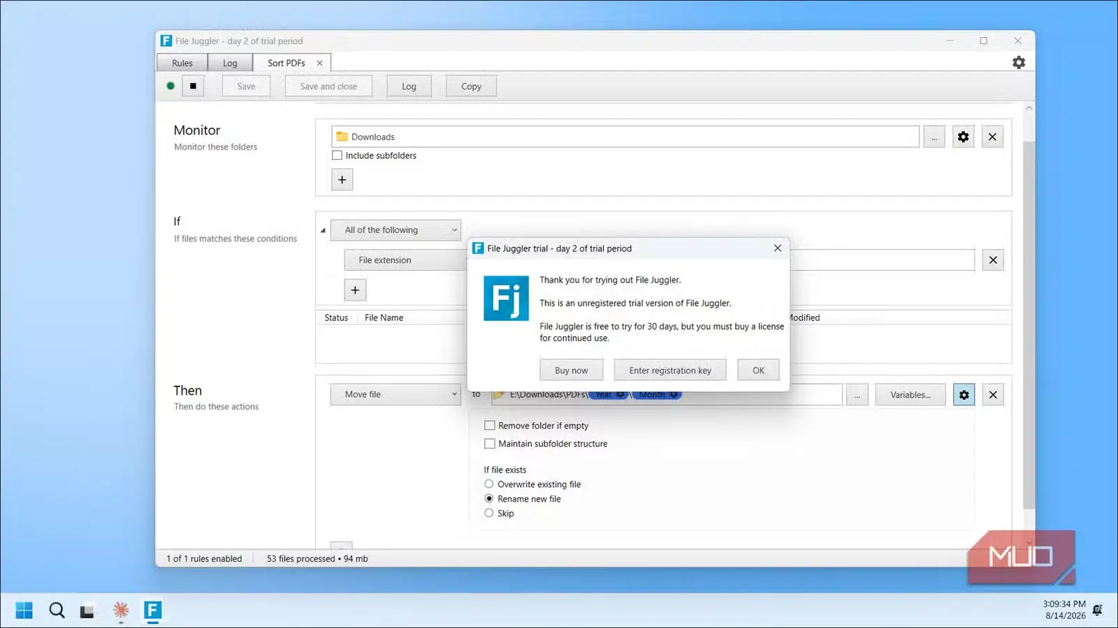 گفتوگوی نسخه آزمایشی File Juggler در روز دوم دوره