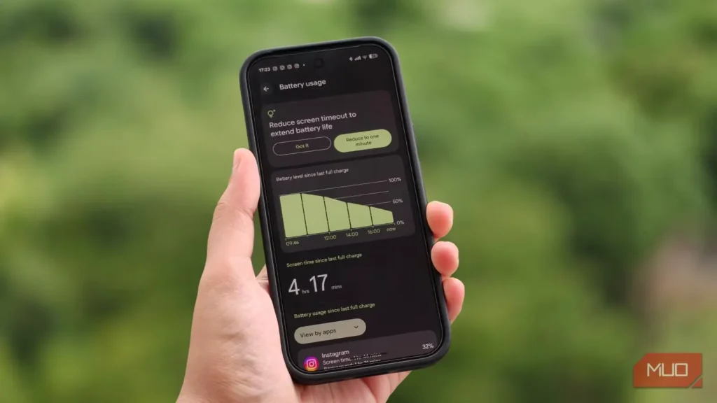 من پیکسل را به 4G اجبار کردم برای یک هفته و تفاوت باتری فوق‌العاده بود