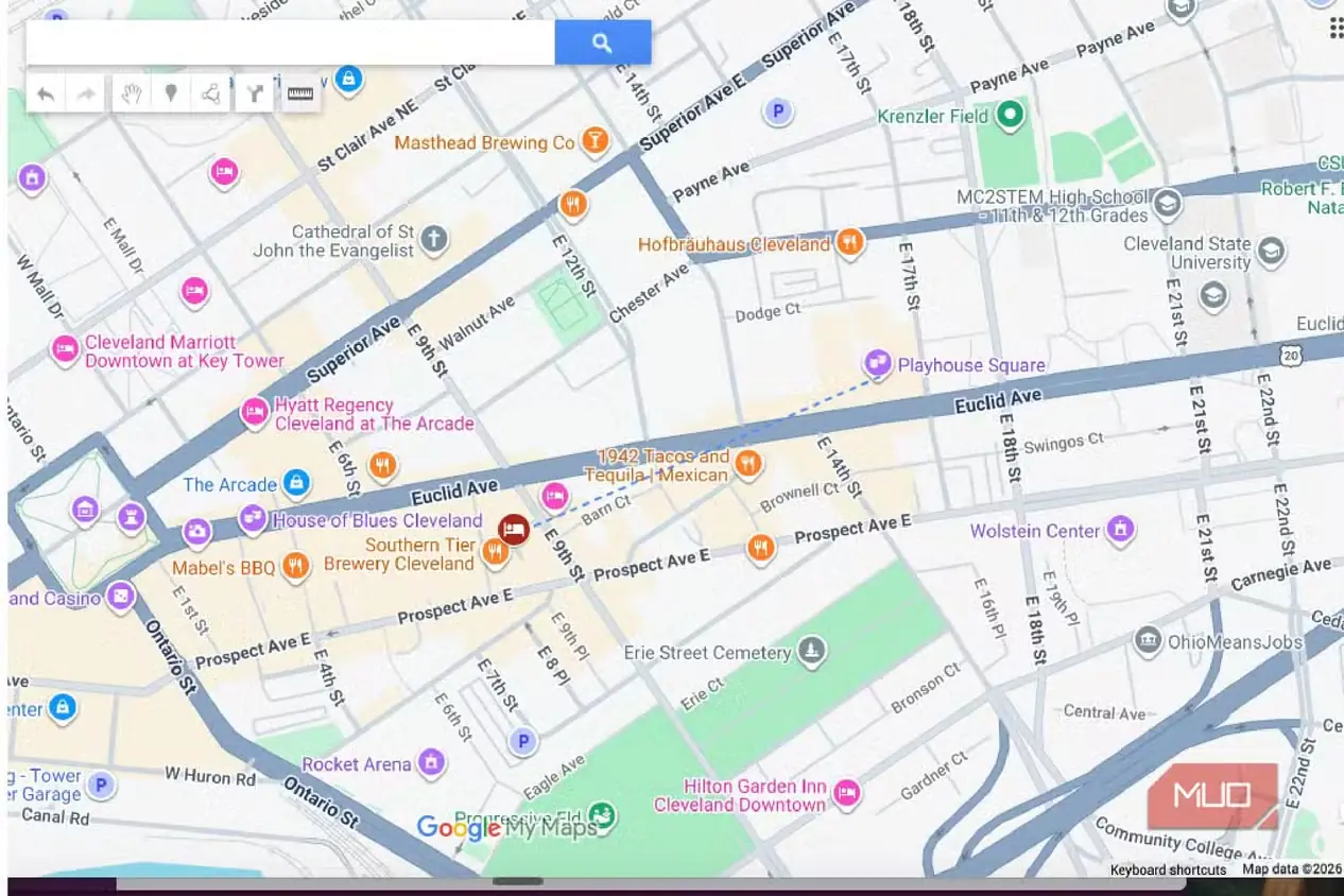 انتخاب نماد دلخواه در My Maps