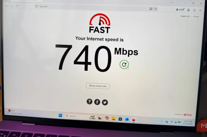 ۴ تنظیم ویندوز را خاموش کردم و سرعت Wi-Fi از ۳۳۰ مگابیت بر ثانیه به ۷۳۰ مگابیت بر ثانیه پرید
