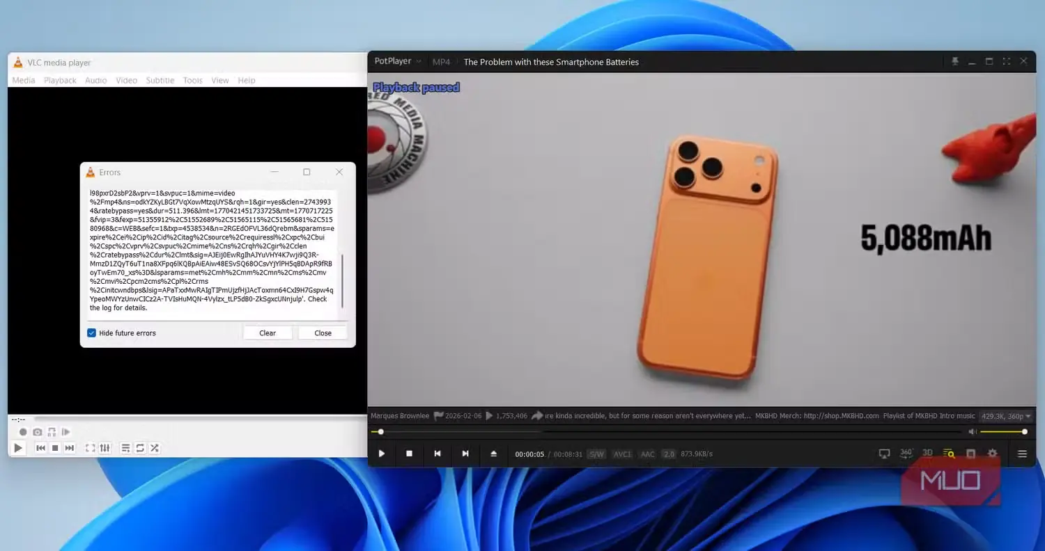 پخش ویدیو یوتیوب در ویندوز با PotPlayer و VLC
