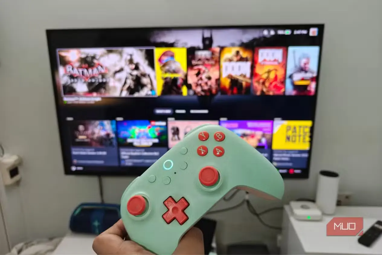 استفاده از گیمپد در SteamOS
