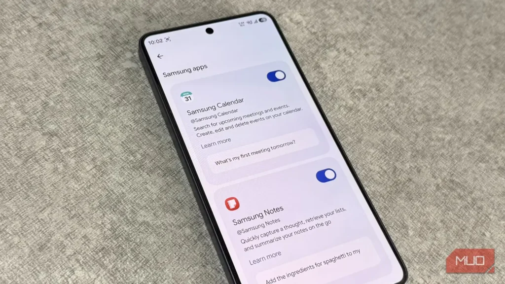 اجازه دادم Gemini برنامه‌های محبوب سامسونگ من را کنترل کند و دیگر نمی‌خواهم برگردم