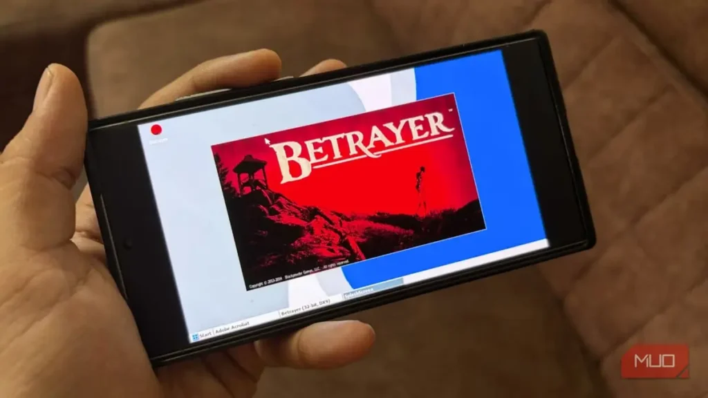گوشی Android قدیمی من بازی‌های ویندوز واقعی را محلی اجرا می‌کند و دلیل آن wrapper است