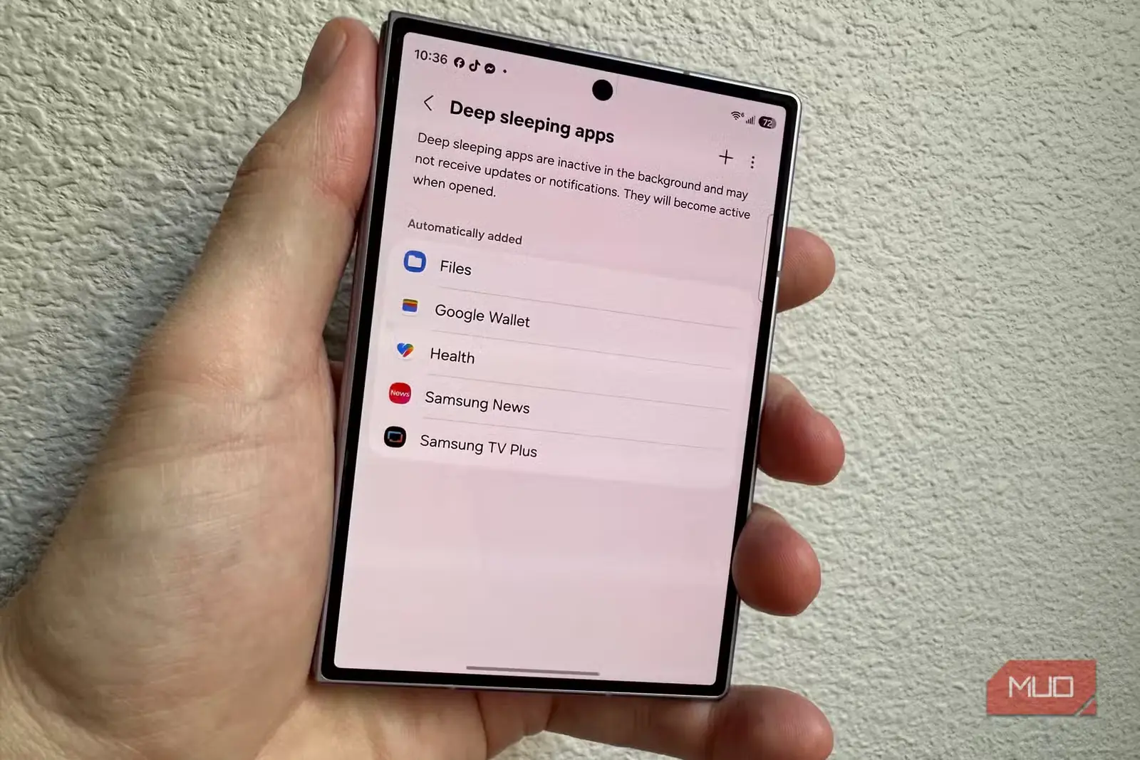 فهرست برنامههای در خواب عمیق