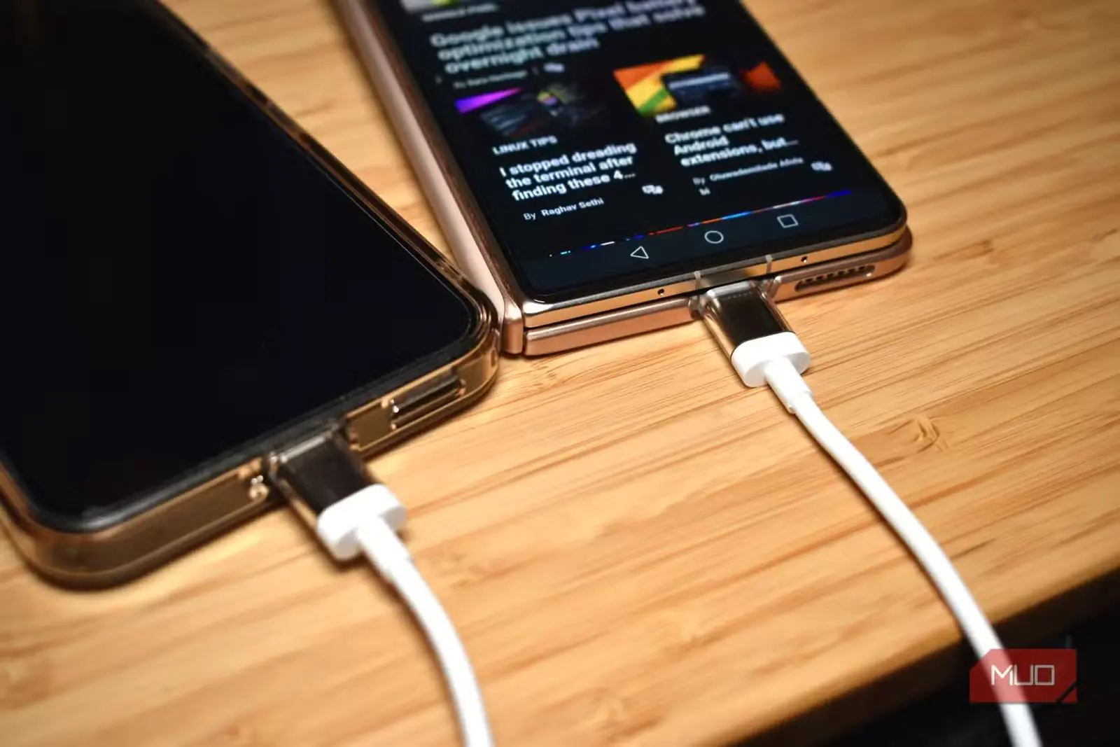 شارژ معکوس گوشی اندروید با USB‑C