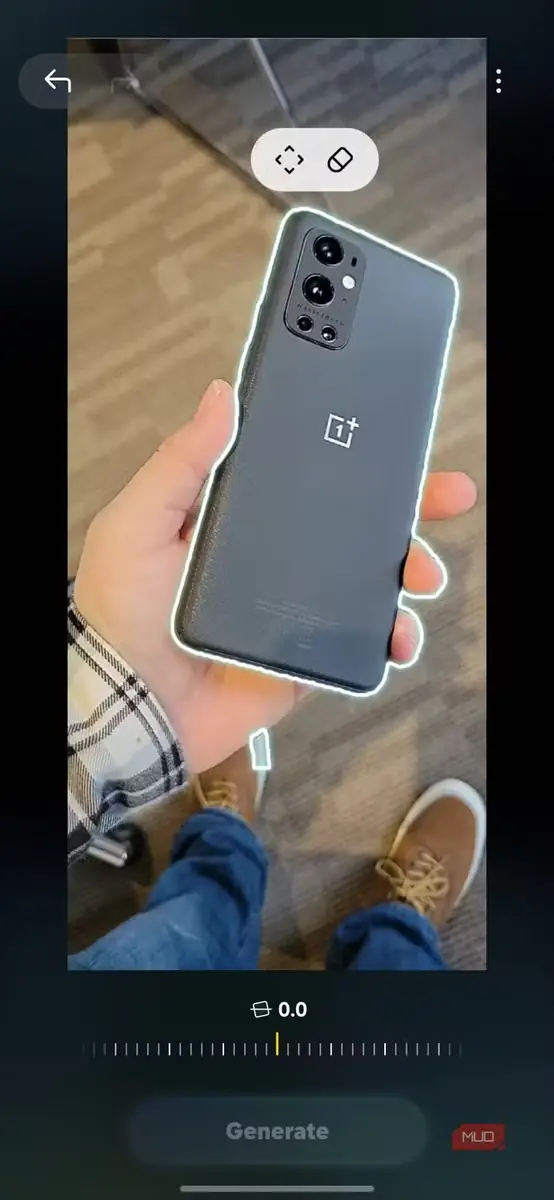 حذف شیء در گالری Samsung