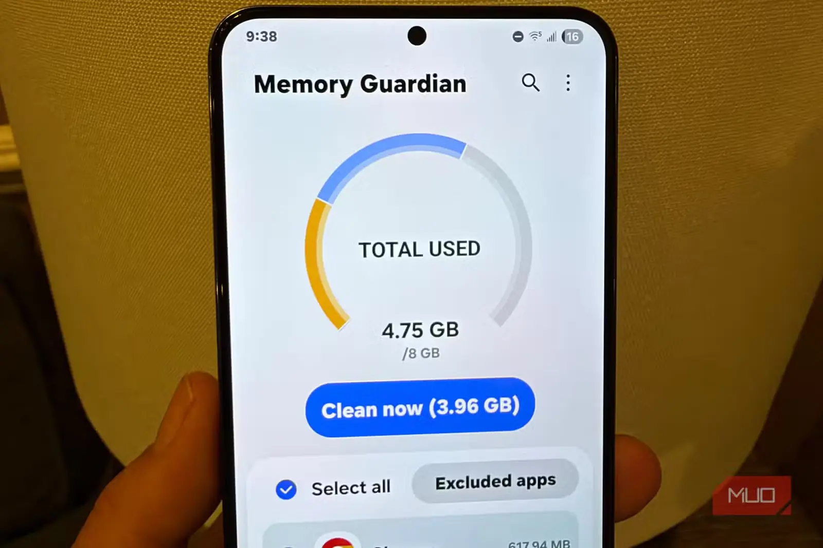 وضعیت Memory Guardian