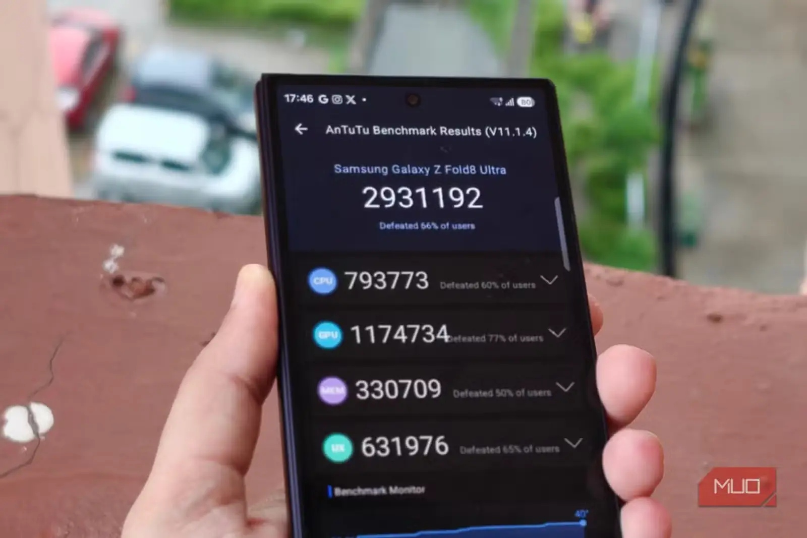 امتیازهای بنچمارک AnTuTu برای Samsung Galaxy Z Fold 8 Ultra