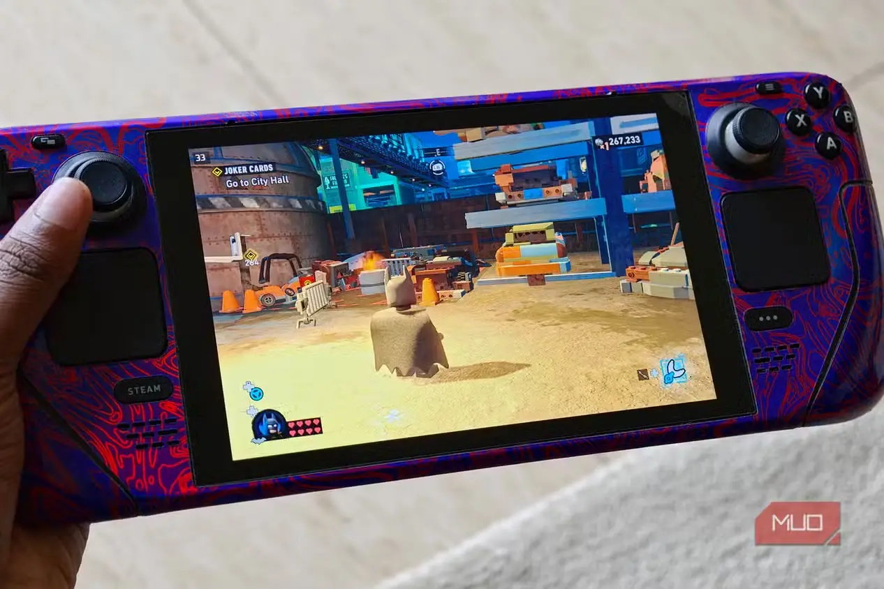 بازی LEGO Batman روی Steam Deck