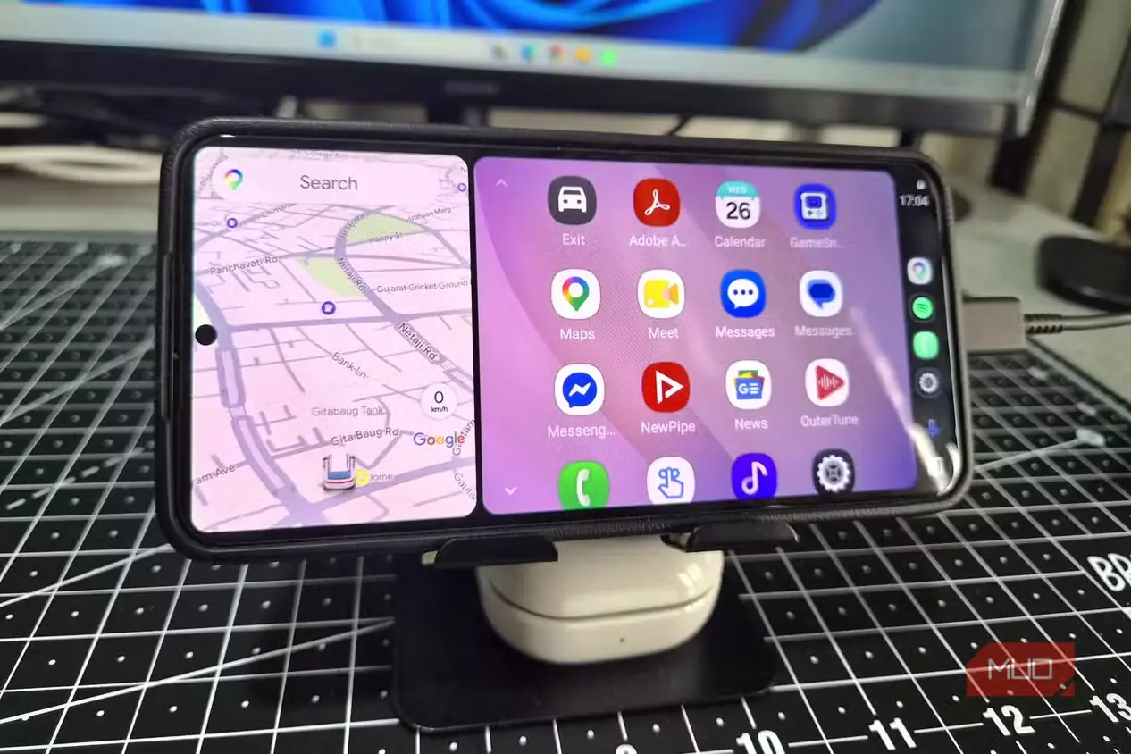اندروید اتو روی گوشی نصبشده بر پایه