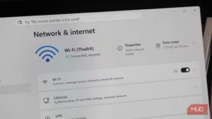 تنظیم باند Wi-Fi 6E در ویندوز