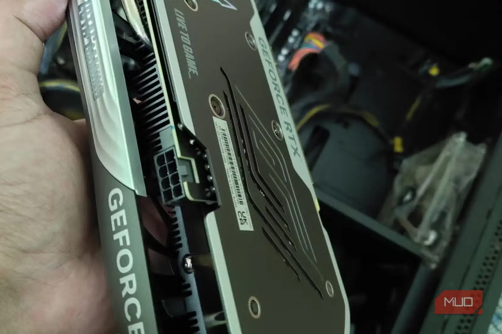 پردازنده گرافیکی GTX 1650 Super در کنار سامانه آزمایشی