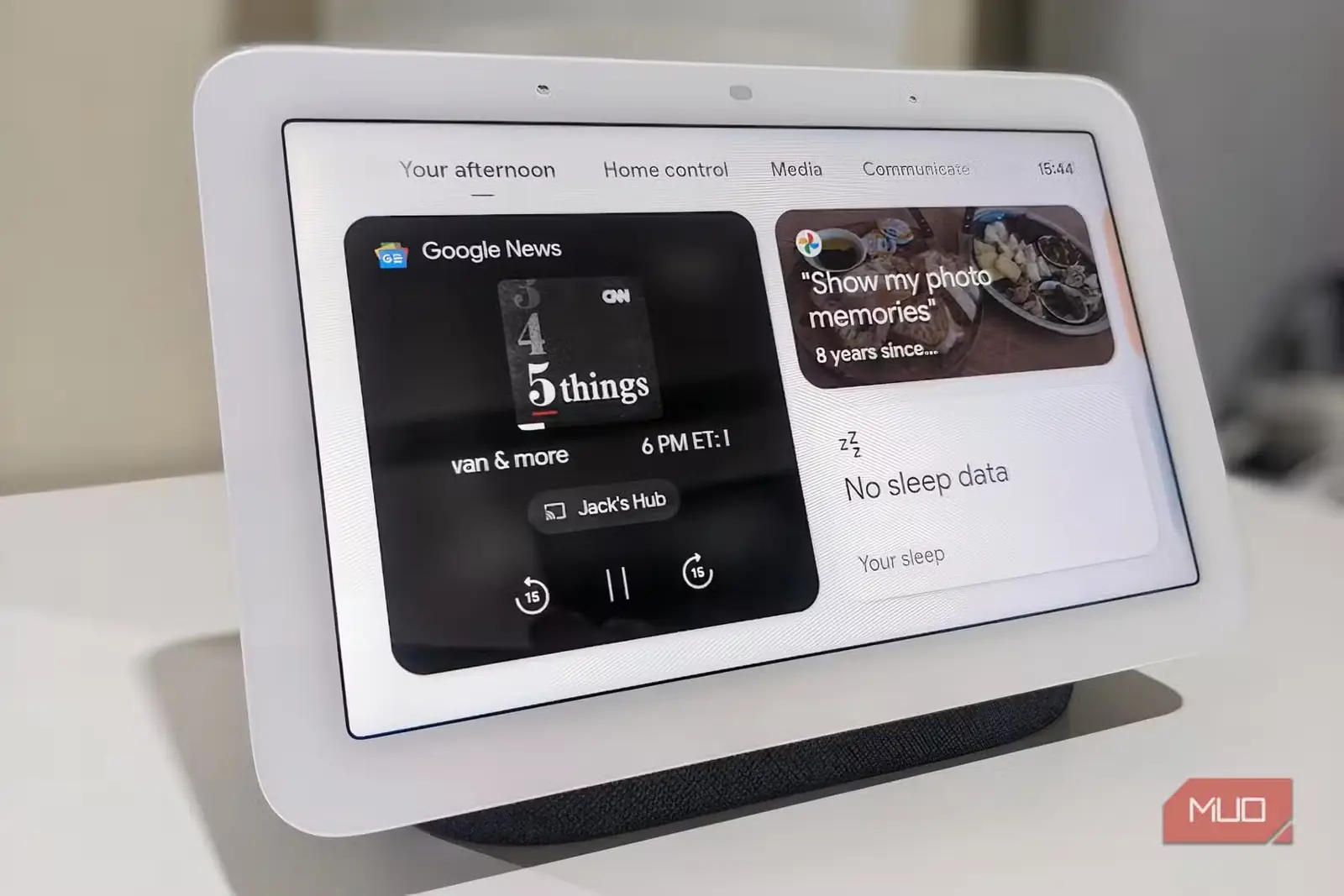 نمایش خبرهای CNN روی نمایشگر Google Nest Hub