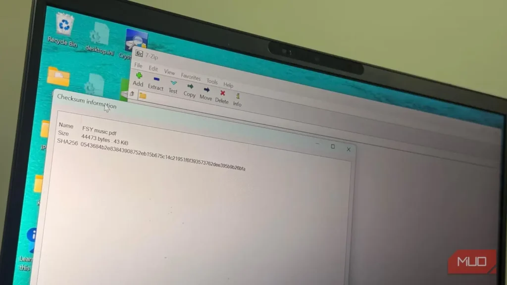 ابزار امنیتی پنهان 7-Zip که تا امروز ندیده بودم