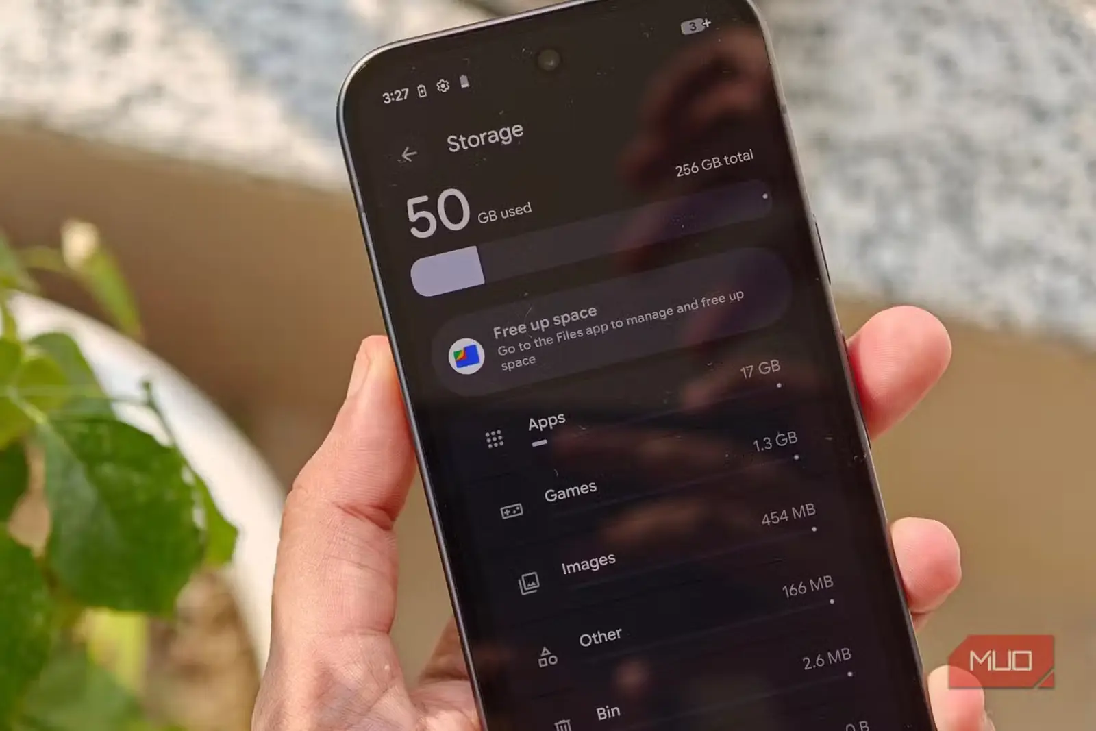 گزینهٔ فضای ذخیرهسازی ۲۵۶ گیگابایتی Google Pixel 11