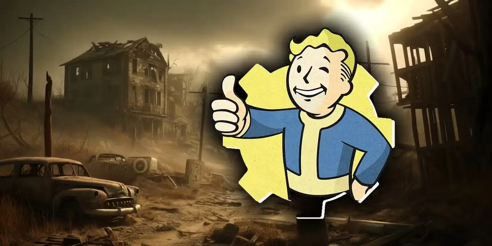 شخصیت والتبوی از Fallout در پسزمینهای پساآخرالزمانی