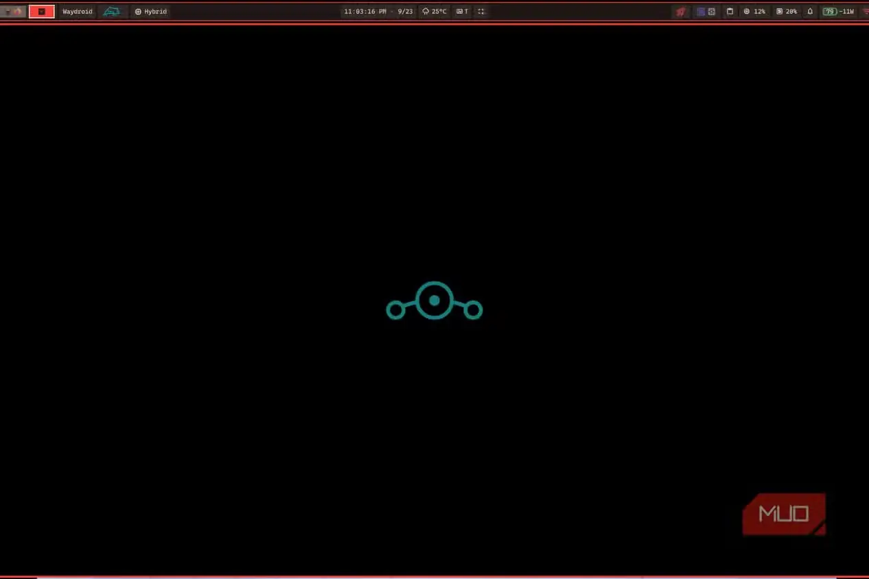 اجرای Lineage OS در Waydroid