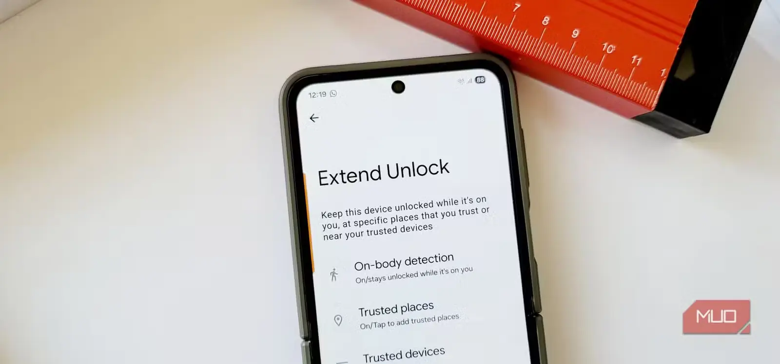 نمایش قابلیت Extend Unlock اندروید روی Galaxy Z Flip 6