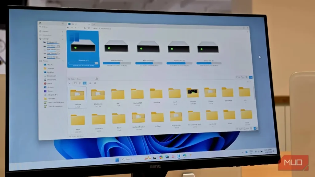 برای آزادکردن فضای ذخیره‌سازی، این پوشه Windows را حذف نکنید