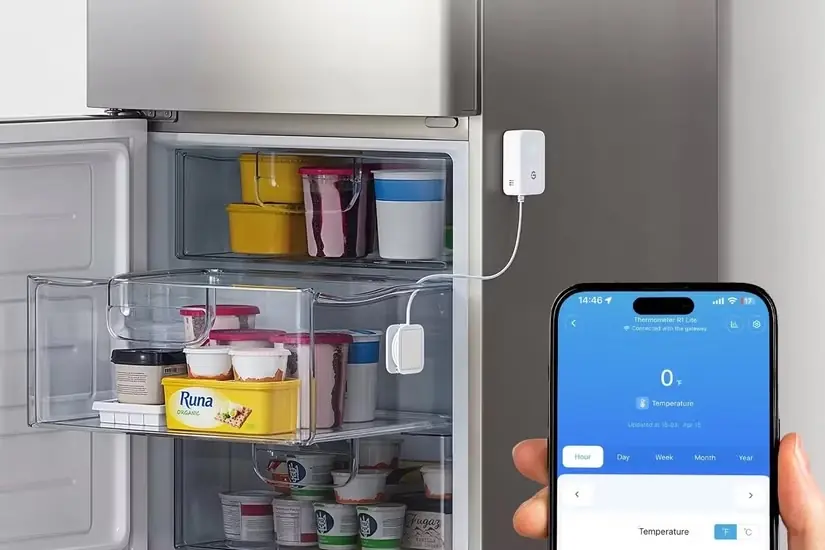 دماسنج یخچال WiFi مدل GoveeLife همراه با هشدار و برنامه موبایل