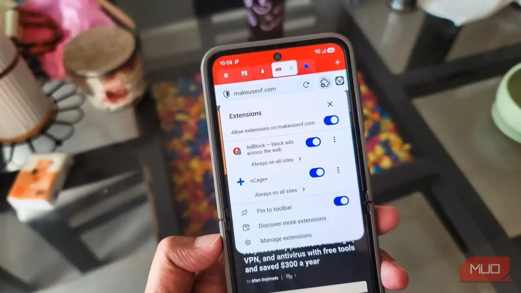 کروم هنوز نمی‌تواند افزونه‌های خودش را در Android اجرا کند، اما مرورگر Vivaldi می‌تواند
