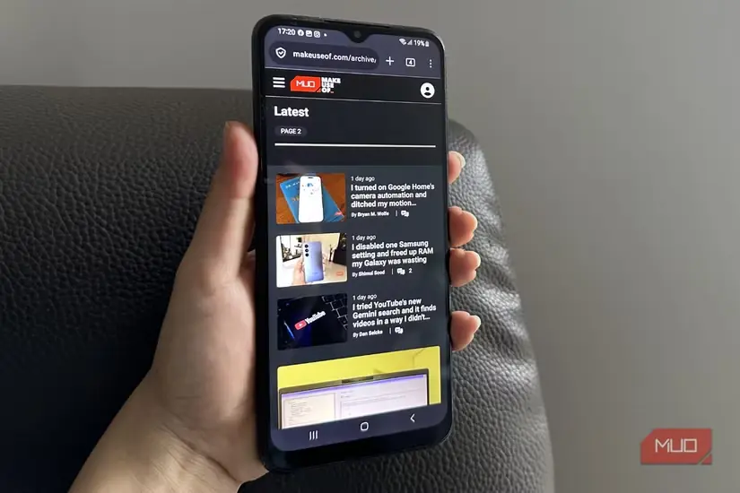 استفاده از Firefox در یک گوشی Android
