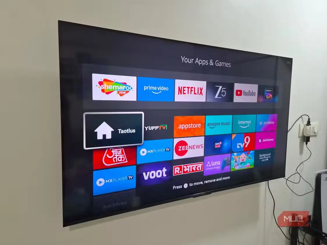 نمای برنامهٔ Taotlus روی Fire TV