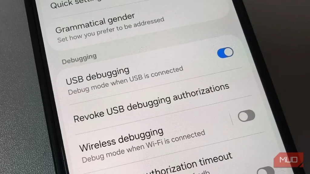 گزینه پنهان گوشی Galaxy برای قفل‌کردن اشکال‌زدایی USB و شیوه بازکردن آن
