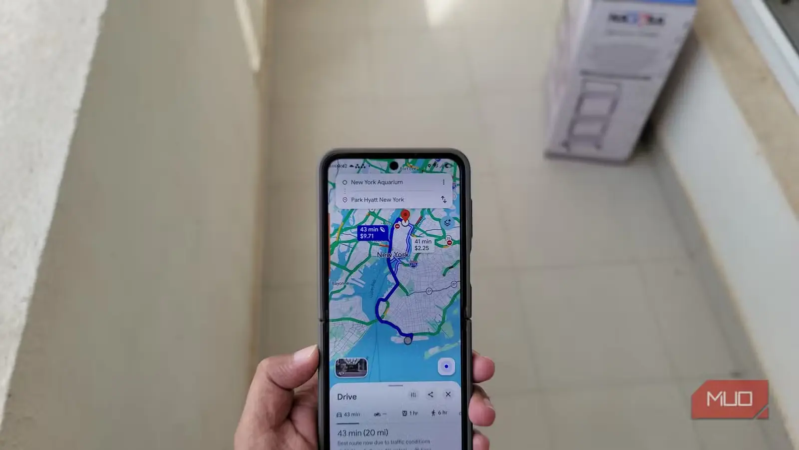 راهنمای رانندگی و مسیریابی در شهر نیویورک با Google Maps