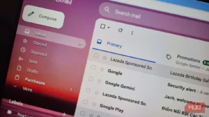 ظاهر Gmail پس از خاموش‌کردن این ۲ تنظیم، به‌طرز چشمگیری خلوت‌تر می‌شود