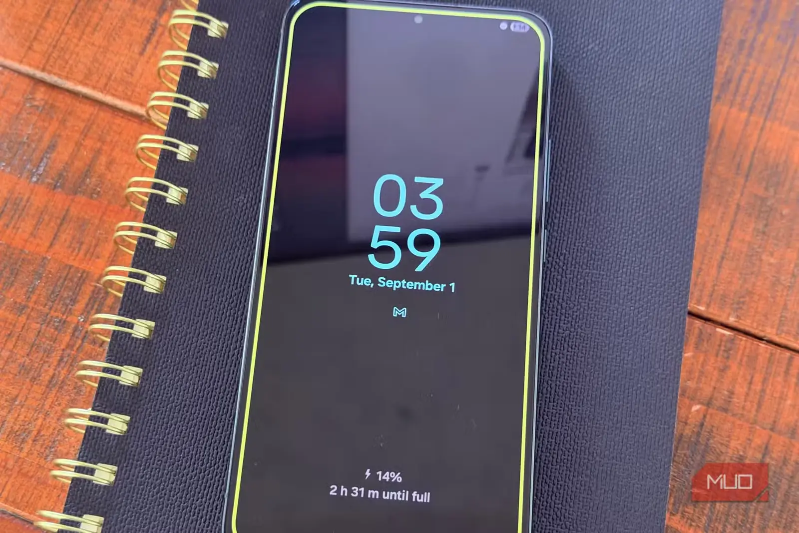 اجرای aodNotify روی گوشی Galaxy S22