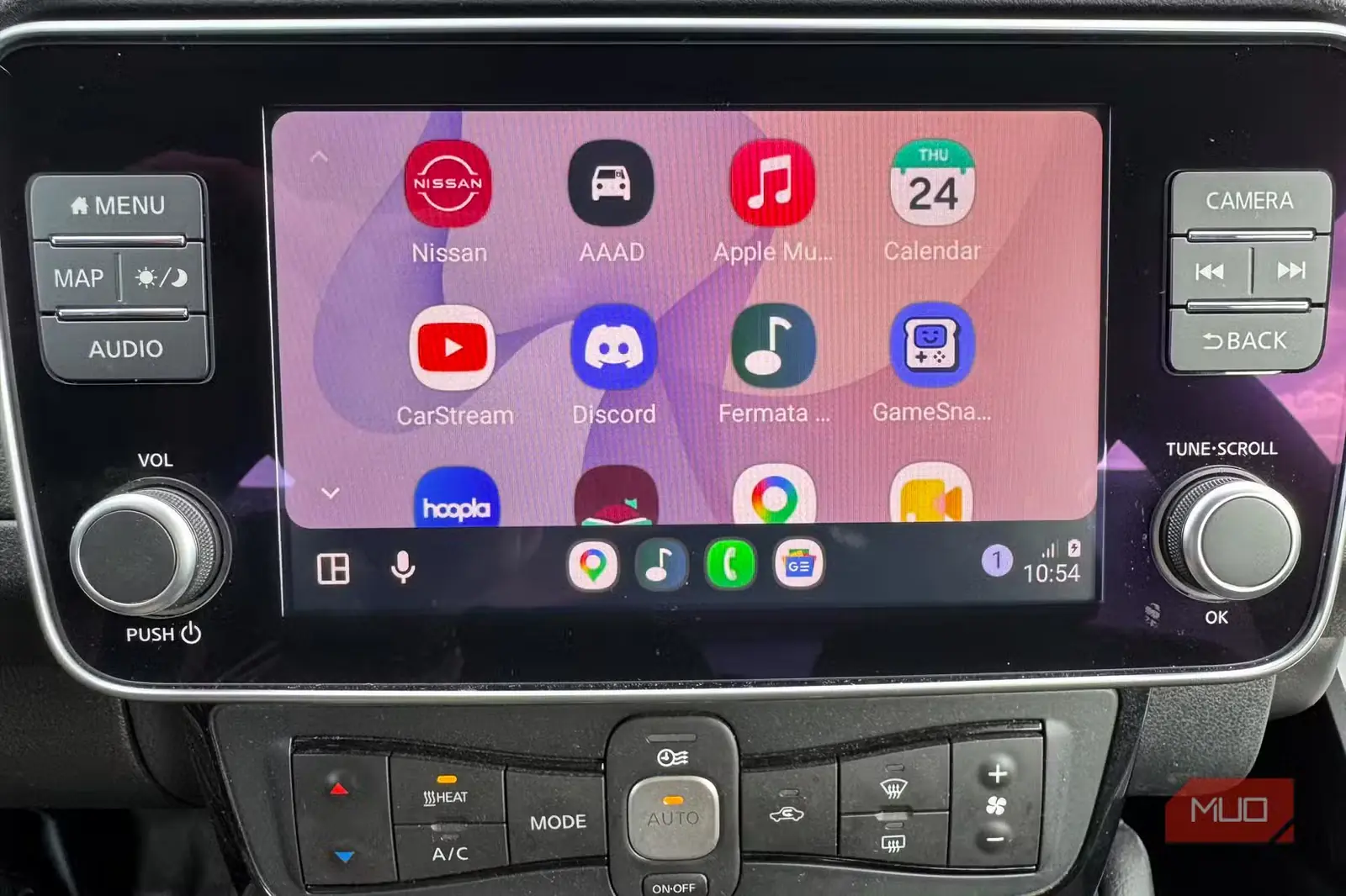 نمادهای برنامه Android Auto