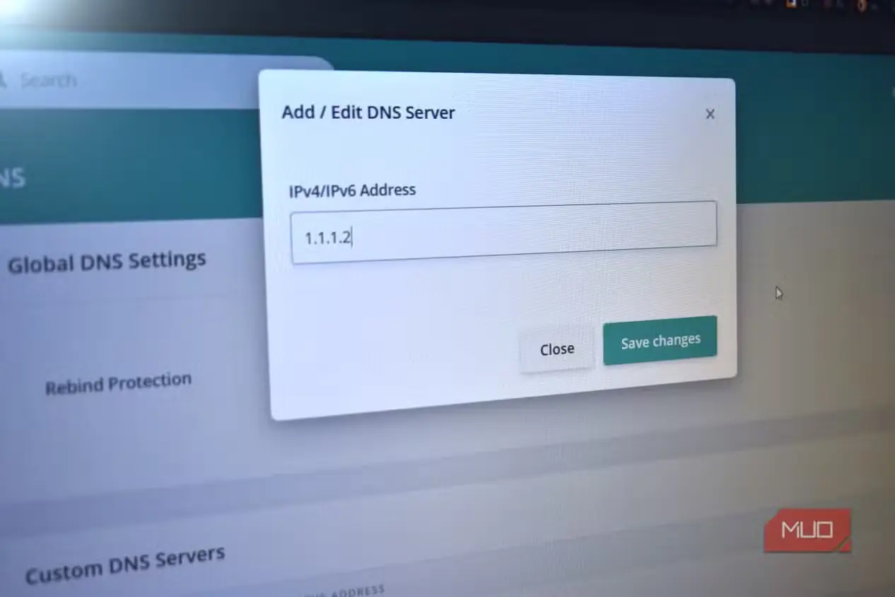 افزودن سرور DNS سفارشی در تنظیمات روتر