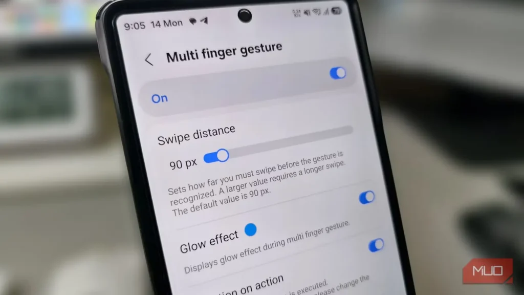 حرکت‌های پیش‌فرض Samsung را غیرفعال کردم و میان‌برهایی واقعاً کاربردی را جایگزینشان کردم