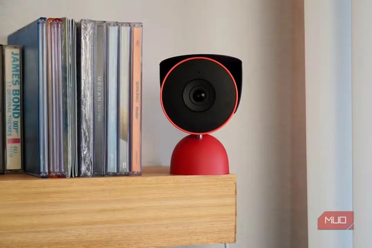 پوشش دوربین چاپشده سهبعدی روی Nest Cam Indoor