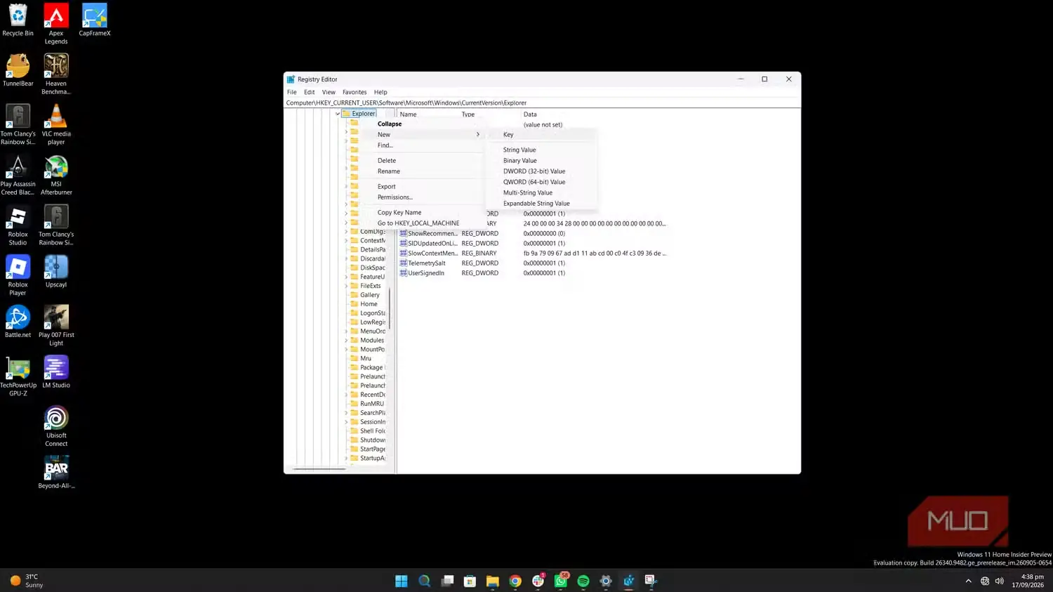 ویرایش تأخیر آغازبهکار Windows