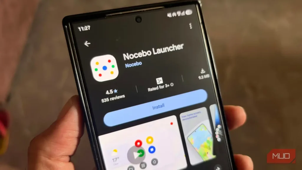 جایگزینی شبکه برنامه‌های Android با چرخی گردان که چیدمان قدیمی را نامأنوس جلوه می‌دهد