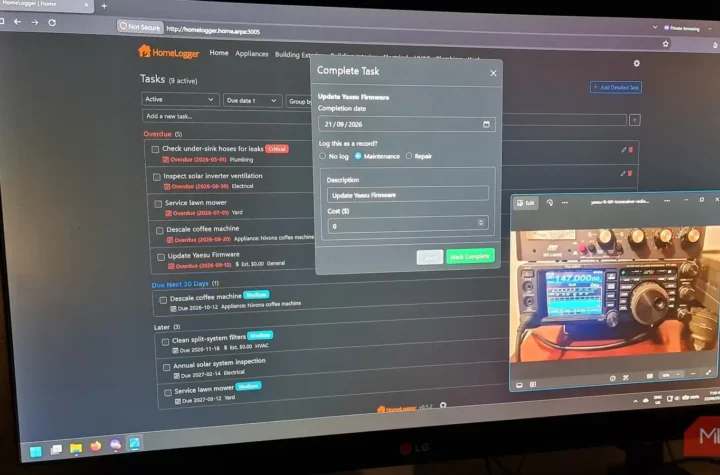 برای مدیریت تمام وسایلم یک برنامه را شخصاً میزبانی کردم و دیگر رسیدها و دفترچه‌های راهنما را گم نکردم