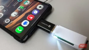 استفاده از کارت‌های microSD در گوشیِ بدون شیار microSD