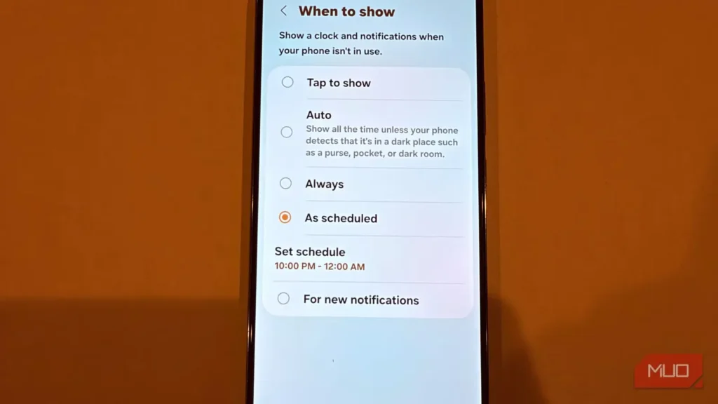 راهکار پنهان Samsung برای کاهش مصرف باتری نمایشگر همیشه‌روشن گوشی Galaxy