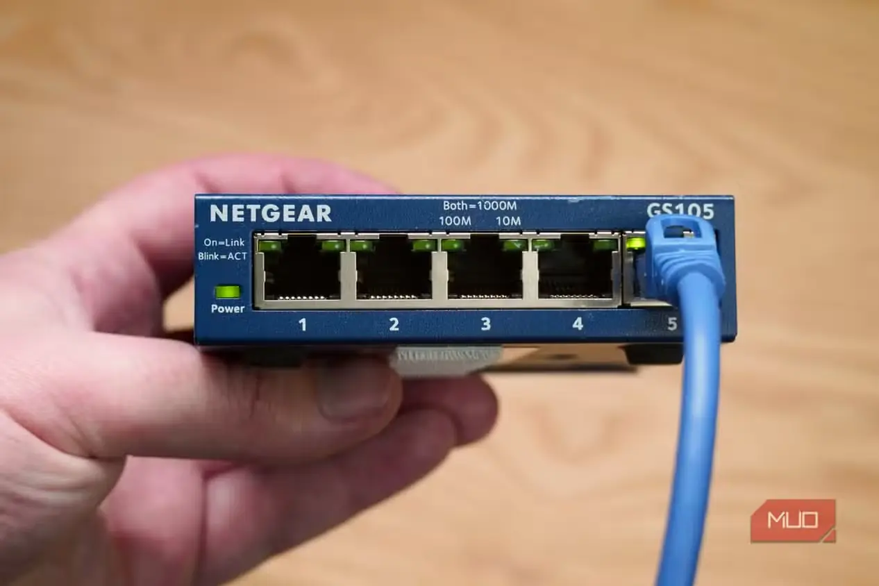 سوئیچ مدیریت‌نشدهٔ Netgear