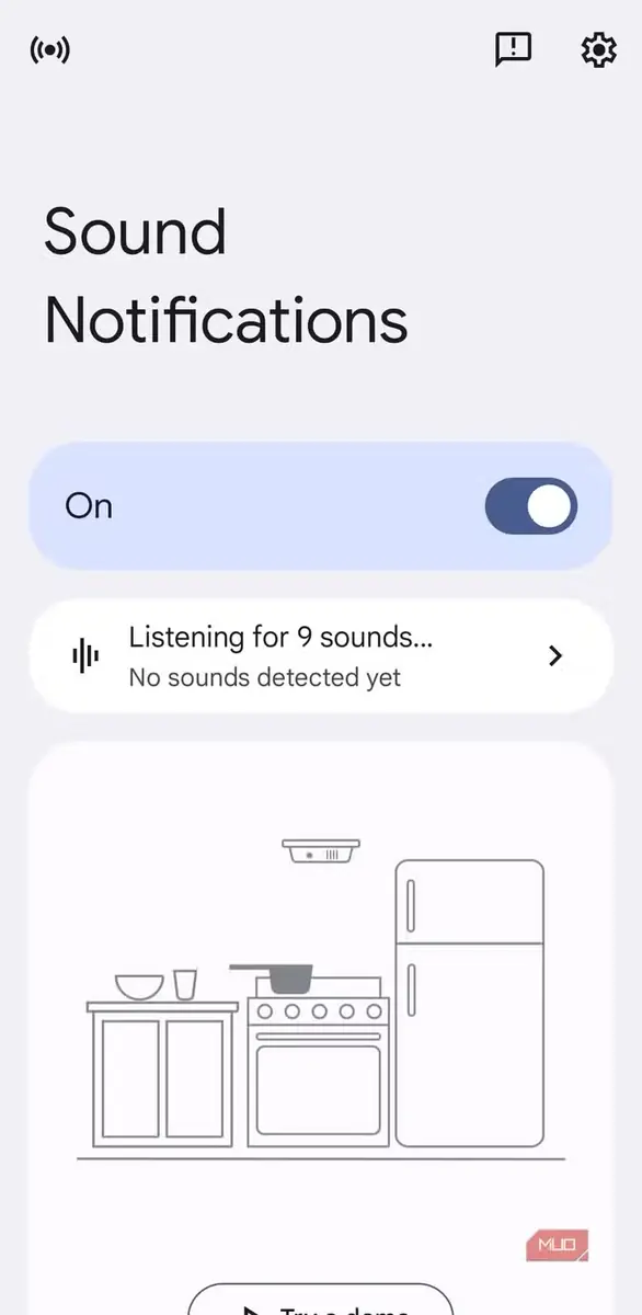 منوی اعلانهای صوتی در گوشی Android