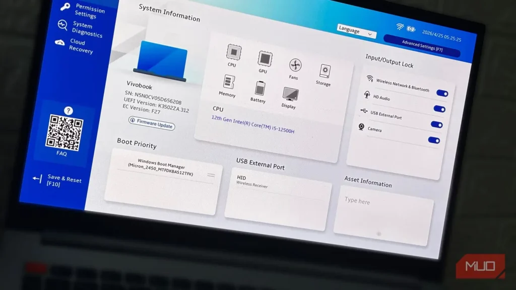 نمایی از هشدار Intel درباره نادیده‌نگرفتن به‌روزرسانی‌های BIOS