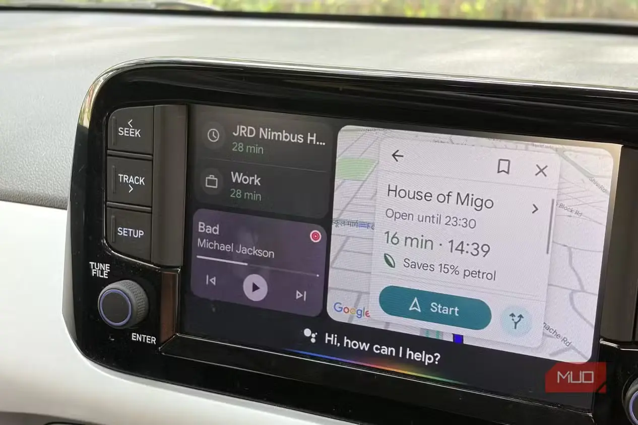 نمایش موقعیت مکانی Google Maps در Android Auto