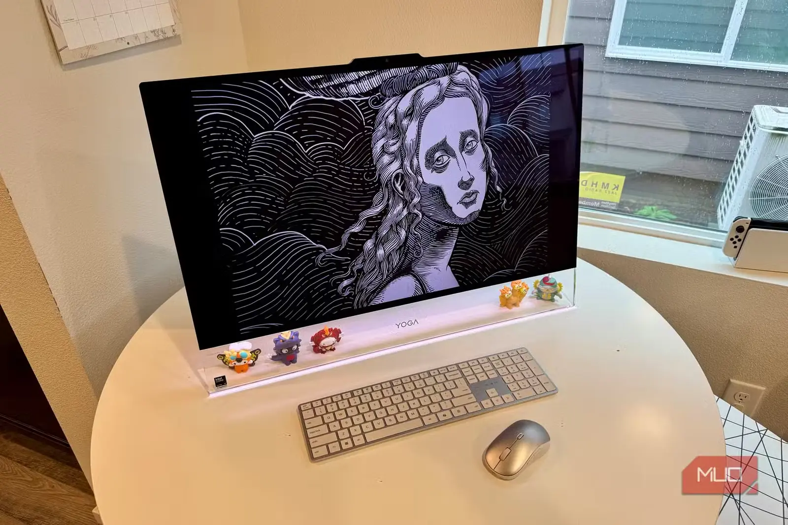 نمایش اثر هنری روی صفحهنمایش